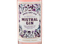 Eine Flasche Mistral Rosé Dry Gin aus der Provence, Frankreich.