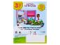Kinderspielzeug-Set mit Puppenhaus, Figuren und Geschichtenbuch, Alter 3+.