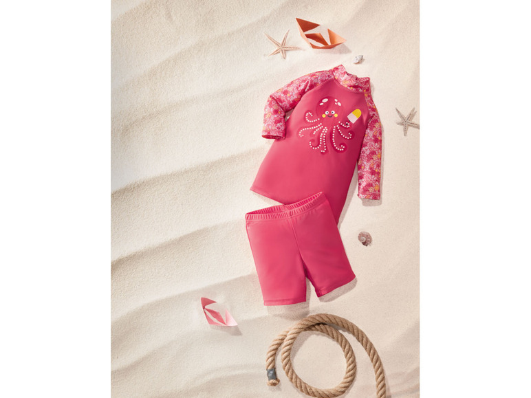 Gehe zu Vollbildansicht: lupilu Kleinkinder Mädchen Schwimmanzug, mit UV-Schutz 50+ - Bild 7