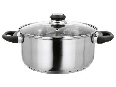 SILVERCREST® Edelstahl-Topf, Ø 24 cm