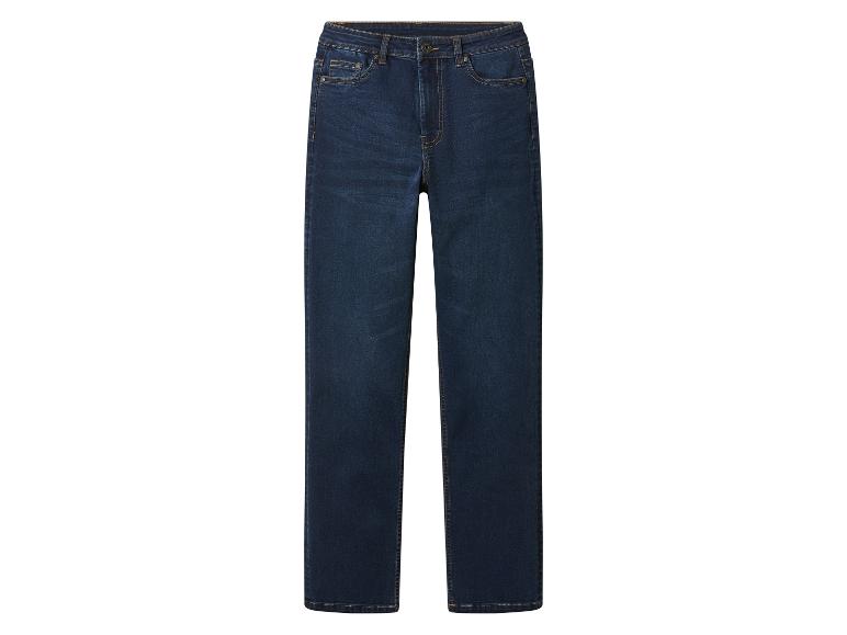 Dunkle Straight-Leg-Jeans