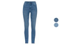 Dunkelblaue Skinny Jeans für Damen.