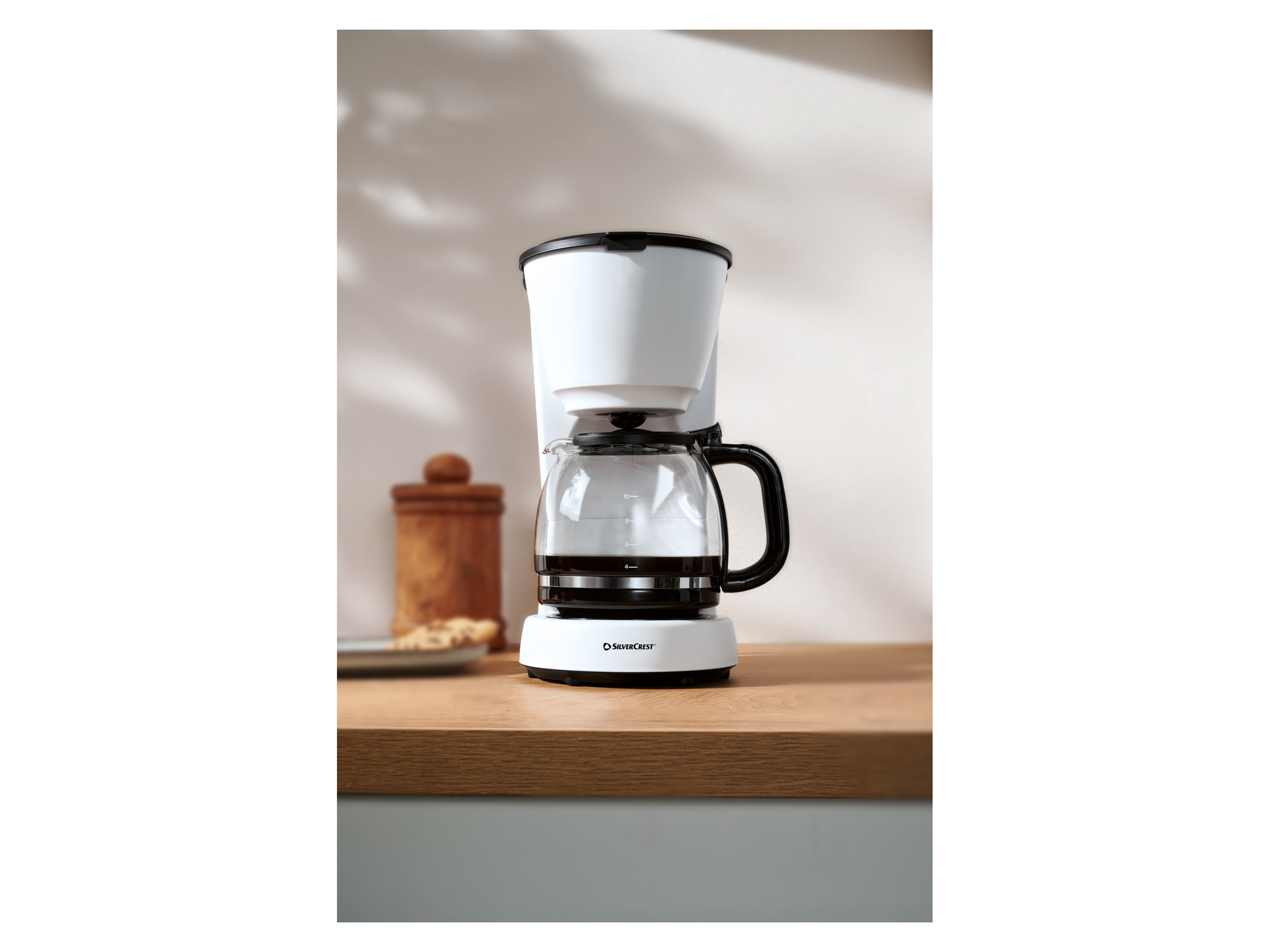 Thumbnail - SILVERCREST® Kaffeemaschine Kunststoff »SKMK 1000 A1« (Weiß)