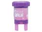 Lila und rosa Spielzeugstempel mit dem Text „FOREVER GIRLIE“.