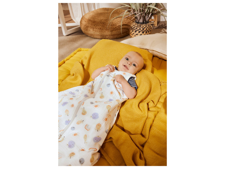 Gehe zu Vollbildansicht: lupilu® Musselin-Baby-Schlafsack, aus reiner Bio-Baumwolle, 1.0 TOG - Bild 8