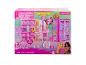 Barbie Dream Closet mit Puppe, über 20 Stauräume, 2 Kleiderbereiche, 3 komplette Outfits.