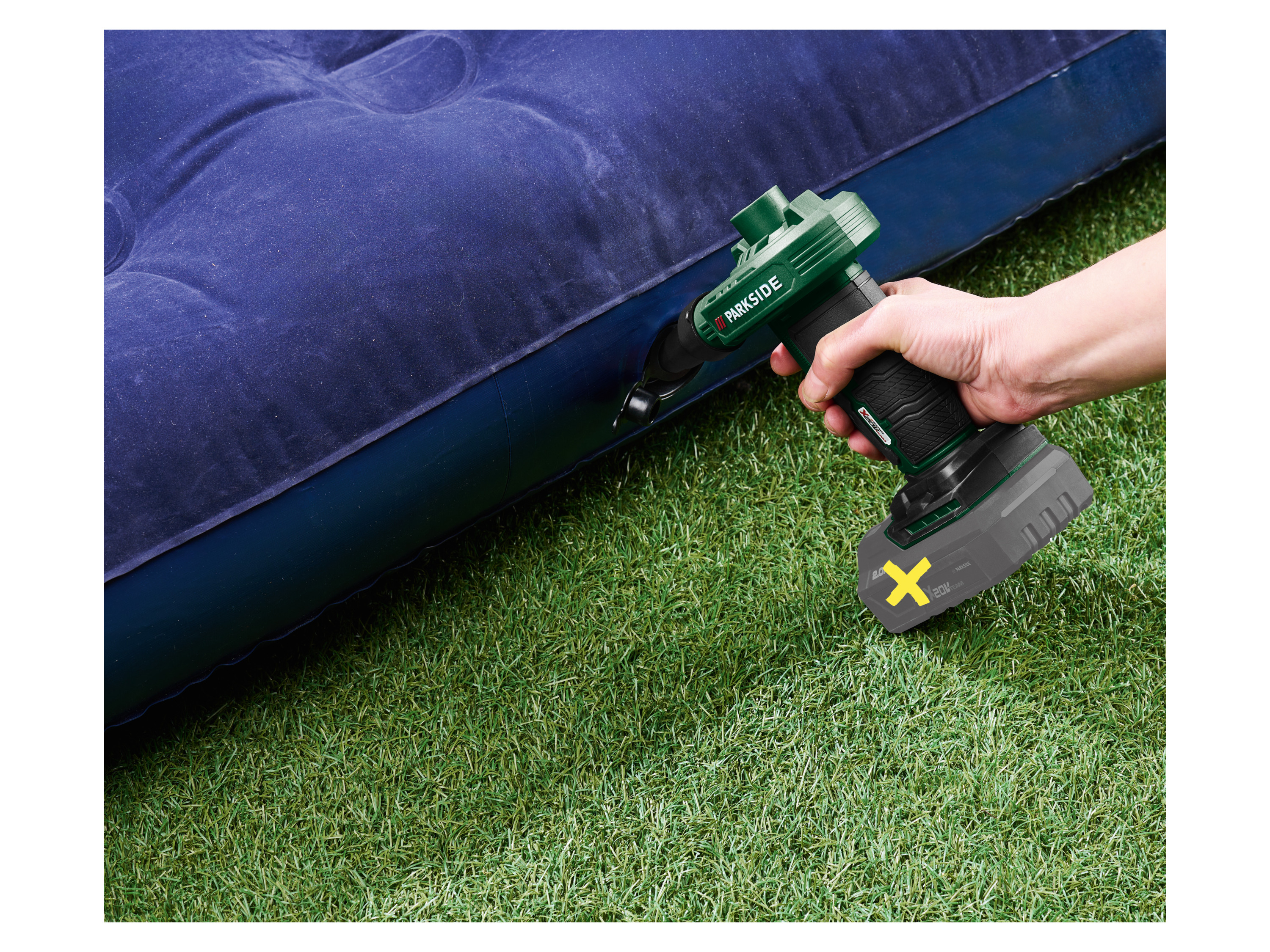 PARKSIDE® 20 V Akku-Luftpumpe »PALP 20-Li C3« + 20 V Akku-Kompressor »PAK 20-Li C3«, ohne Akku – ohne Ladegerät – Bild 3 von 4