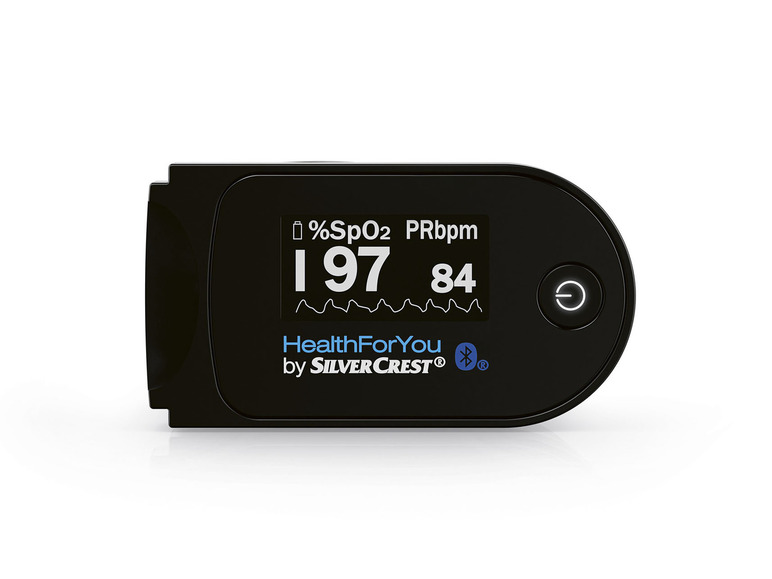 55«, Silvercrest by HealthForYou Pulsoximeter »SPO App mit