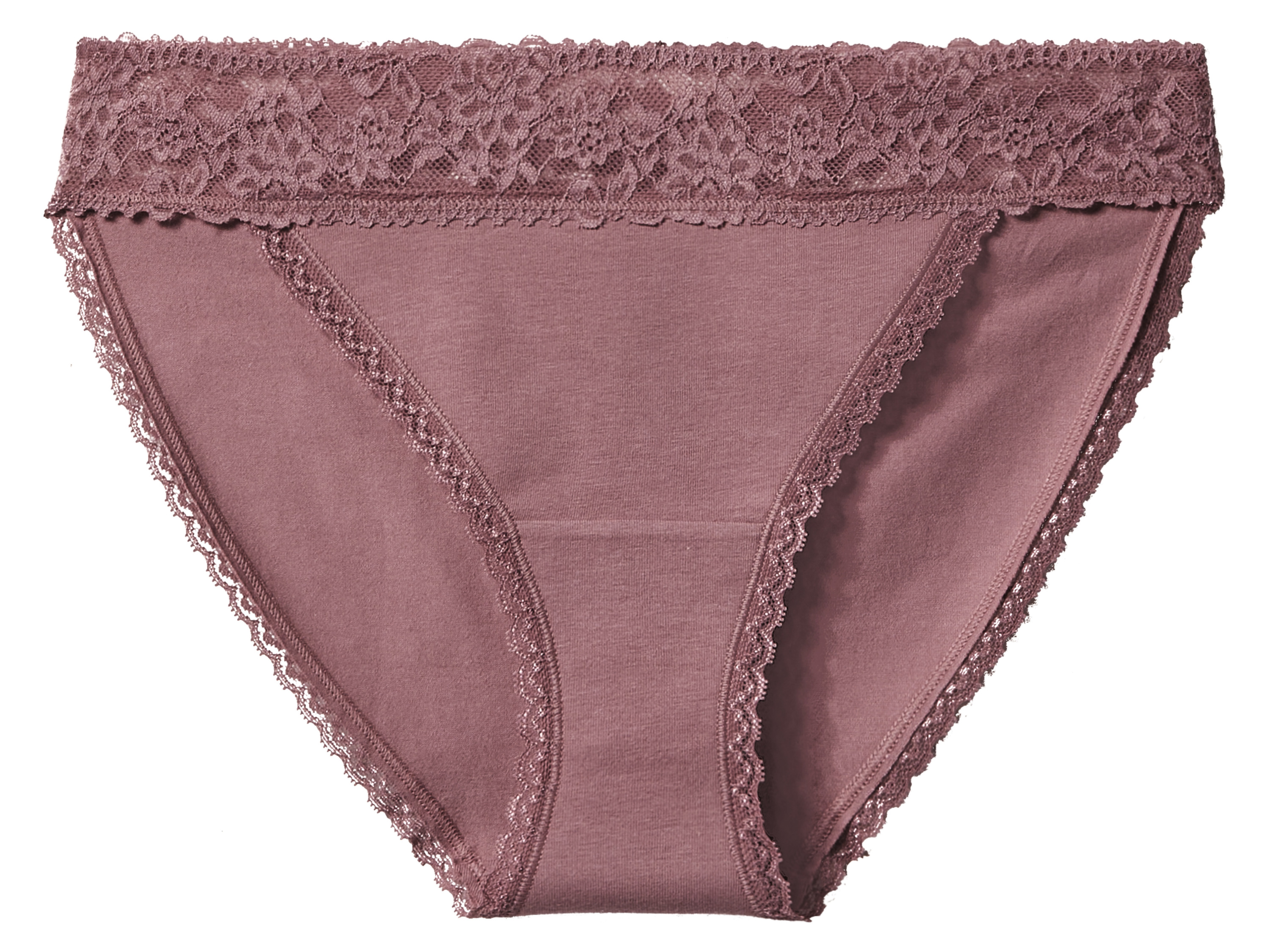 Thumbnail - esmara® Damen Slips mit Spitze, 5 Stück (pink / rosa / weiß, M (40/42))