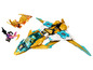 LEGO Ninjago Legacy Set mit einem goldenen Jet und Ninja-Figuren