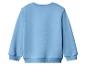 Blauer Kinder-Langarmpullover, Rückansicht
