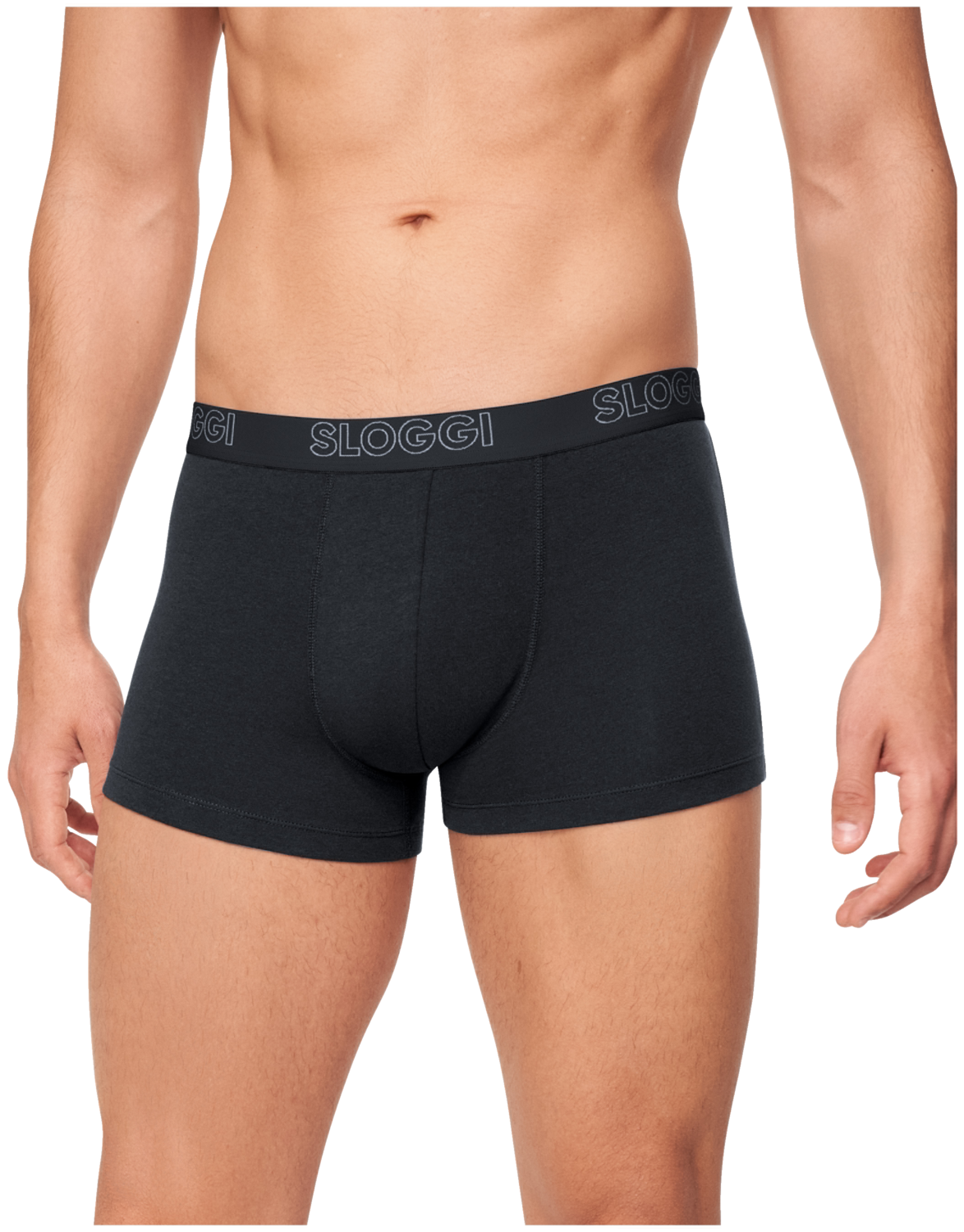 HELLO BY SLOGGI Herren Boxershorts/Slip, 2 Stück (Boxer/grau, XL) – Bild 3 von 3