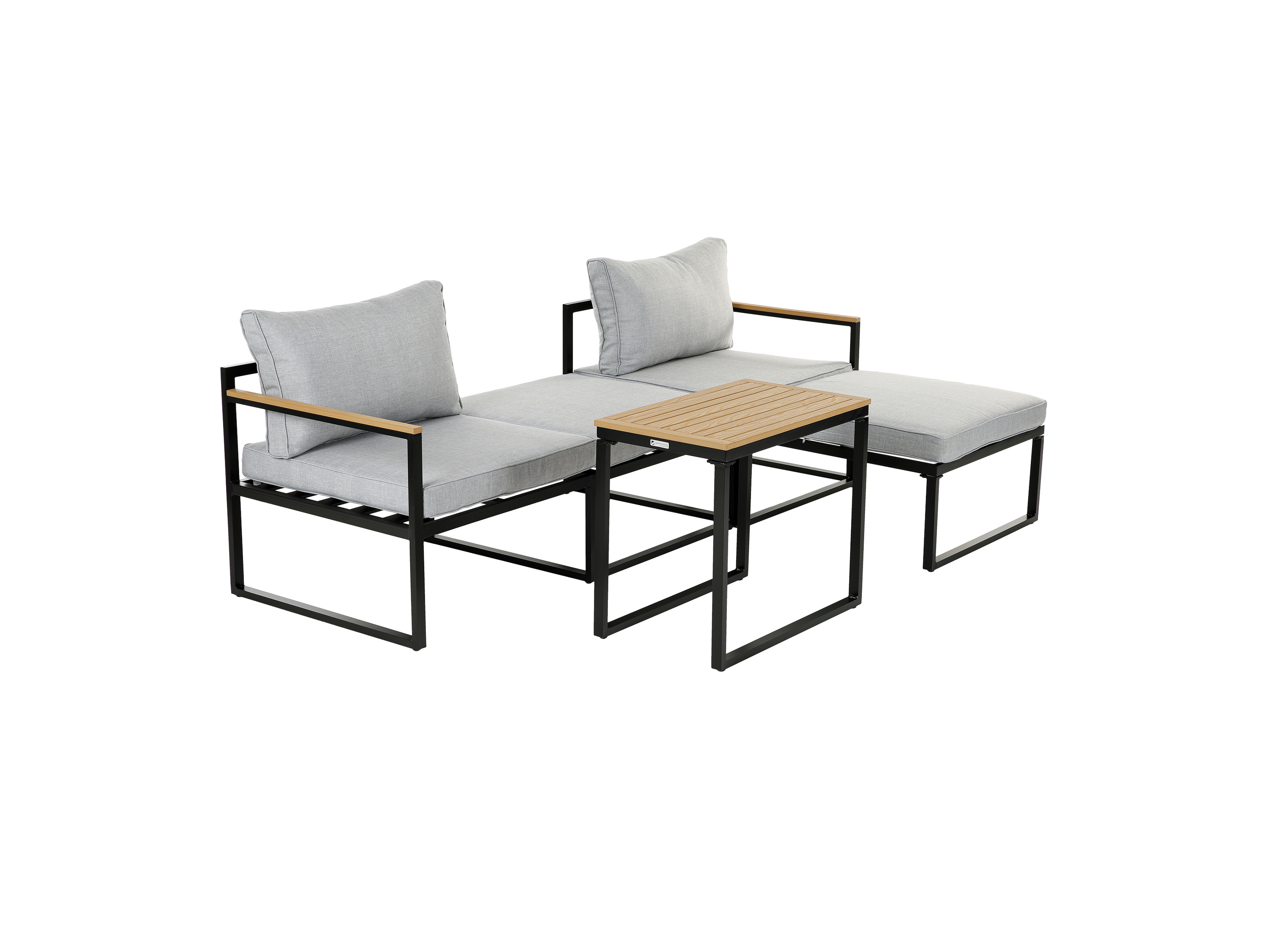 GREEMOTION Lounge-Set »Retiro«, 5-tlg.