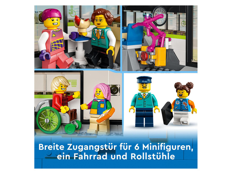 Gehe zu Vollbildansicht: LEGO® City 60337 »Personen-Schnellzug« - Bild 8