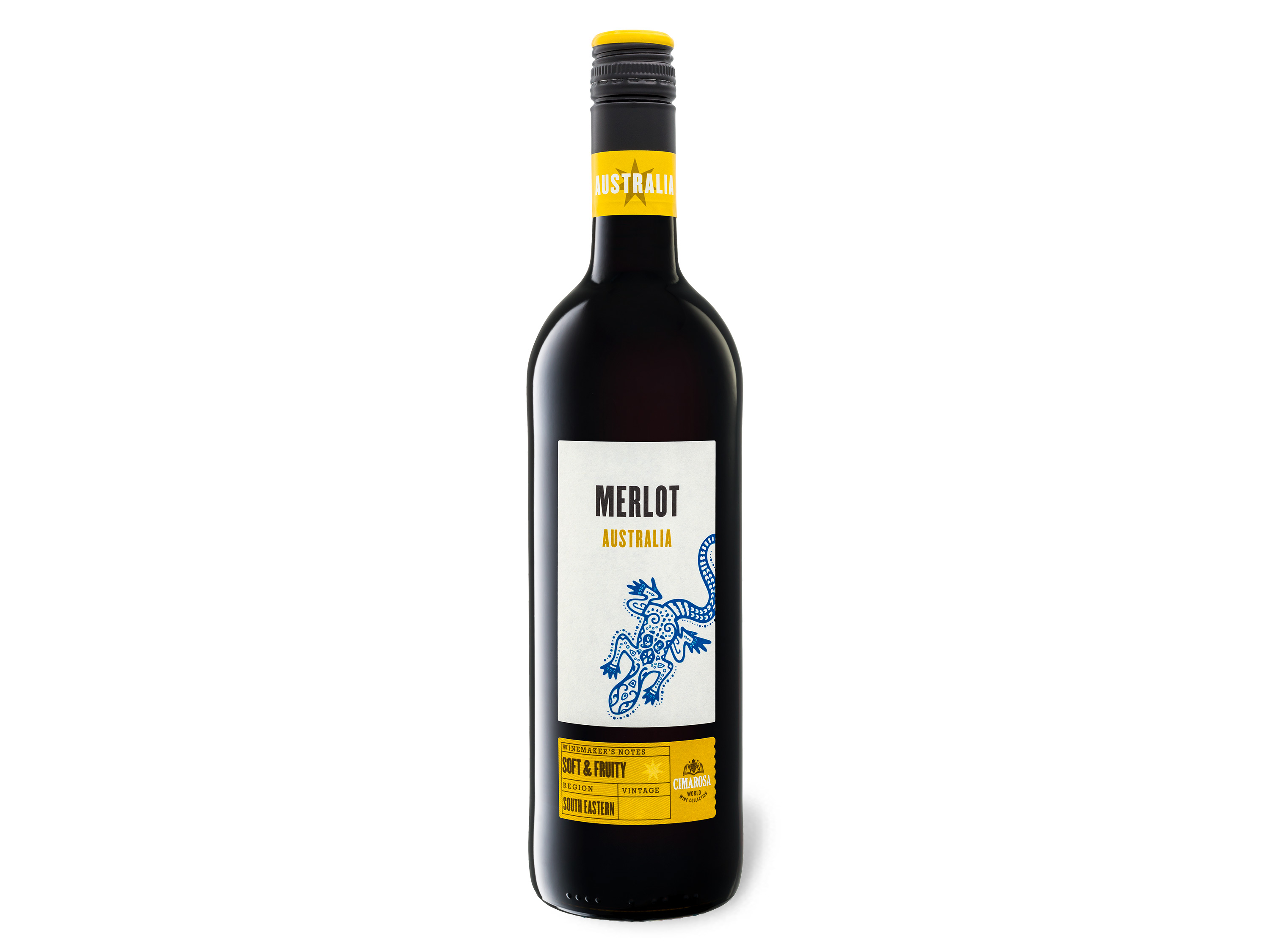 CIMAROSA Merlot Australia trocken, Rotwein 2021 Wein & Spirituosen Lidl DE