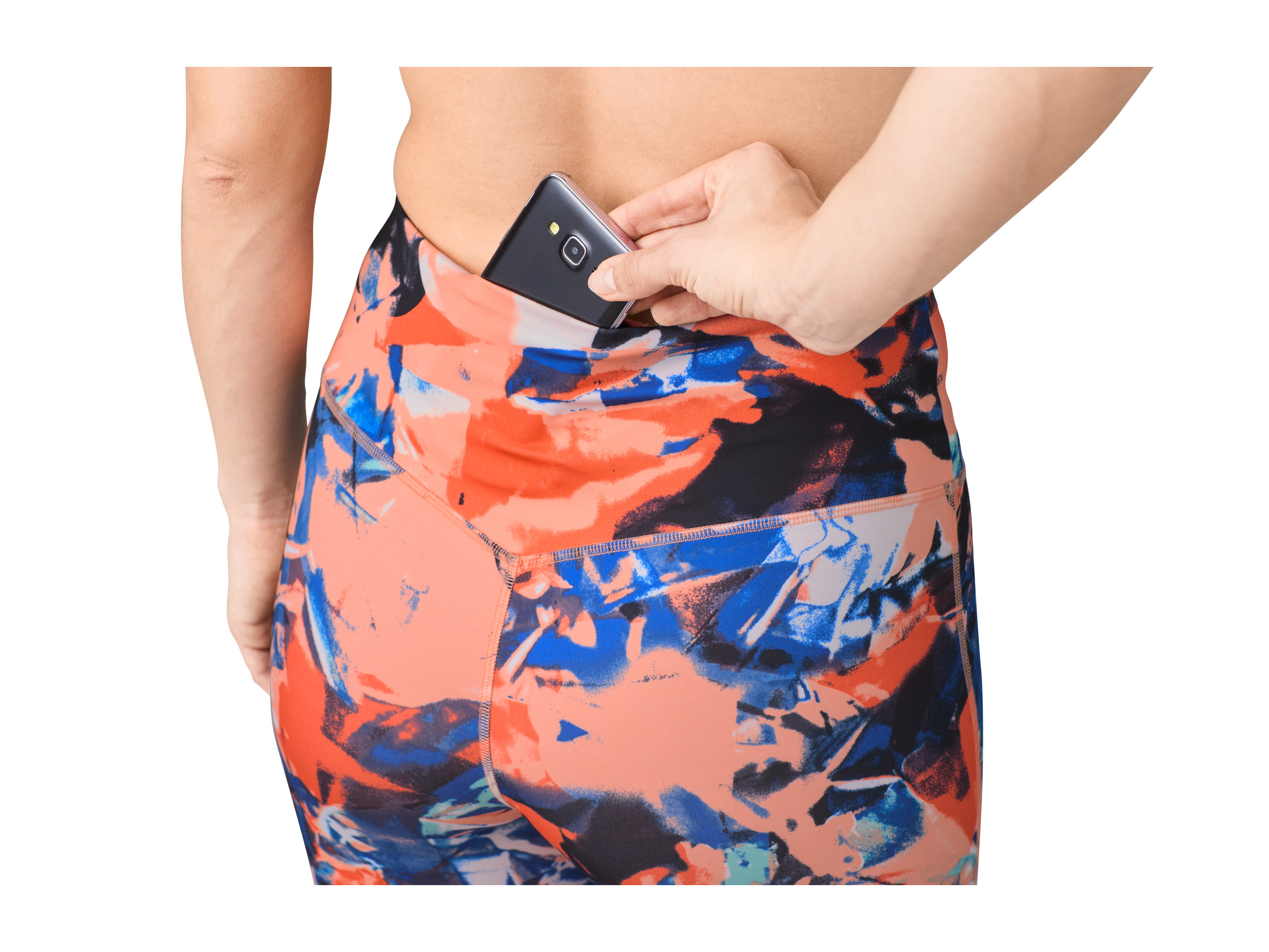 Thumbnail - CRIVIT Damen Funktionscapri (Bunt, L(44/46))