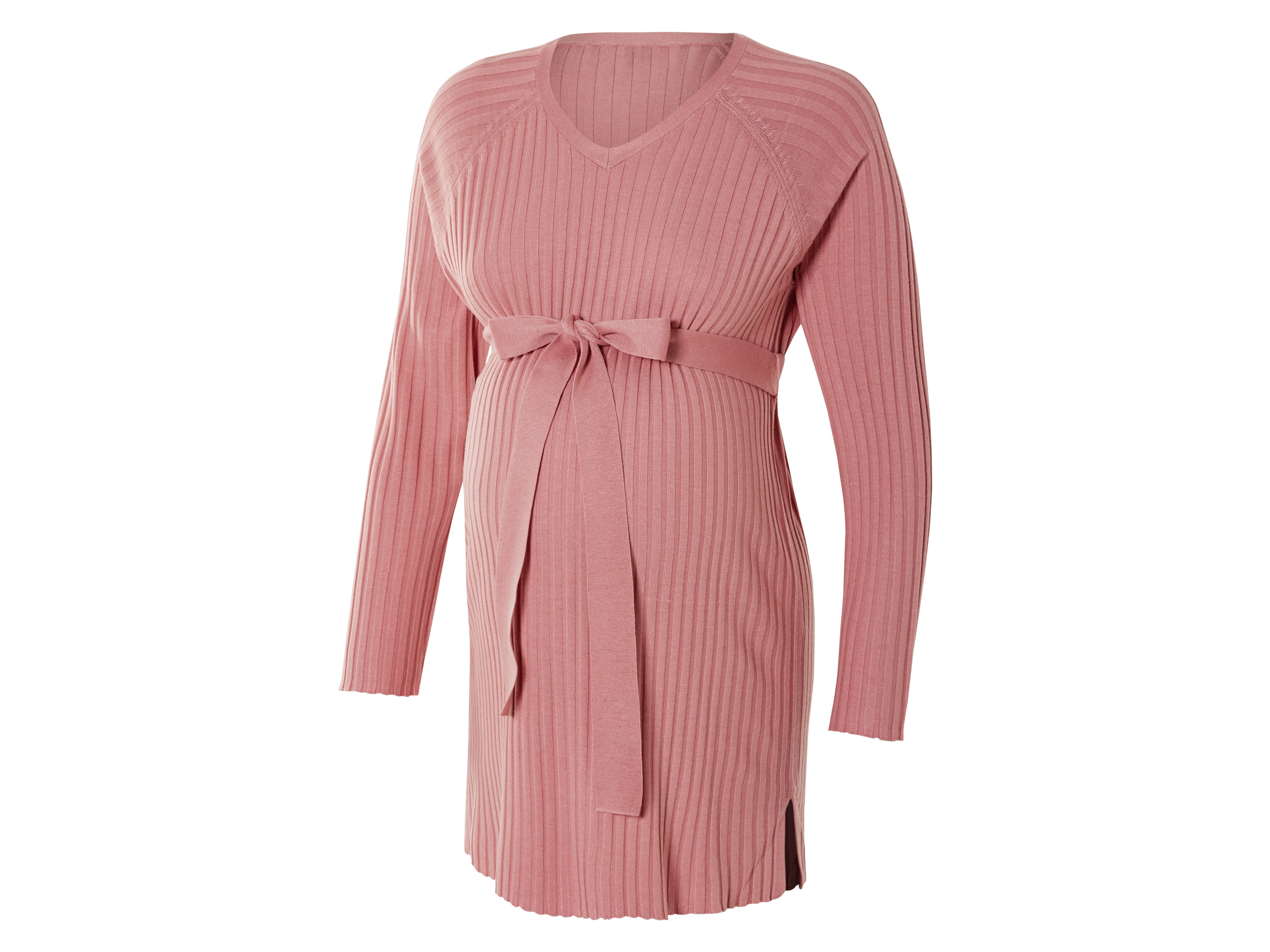 esmara® Damen Strickpullover (Rosa, L(44/46))““ | Seitenschlitze