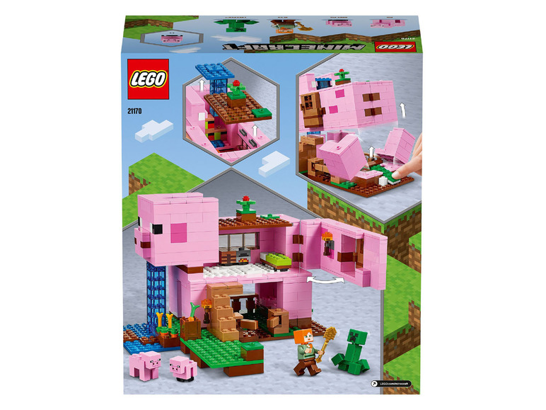 »Das Minecraft Schweinehaus« 21170 Lego