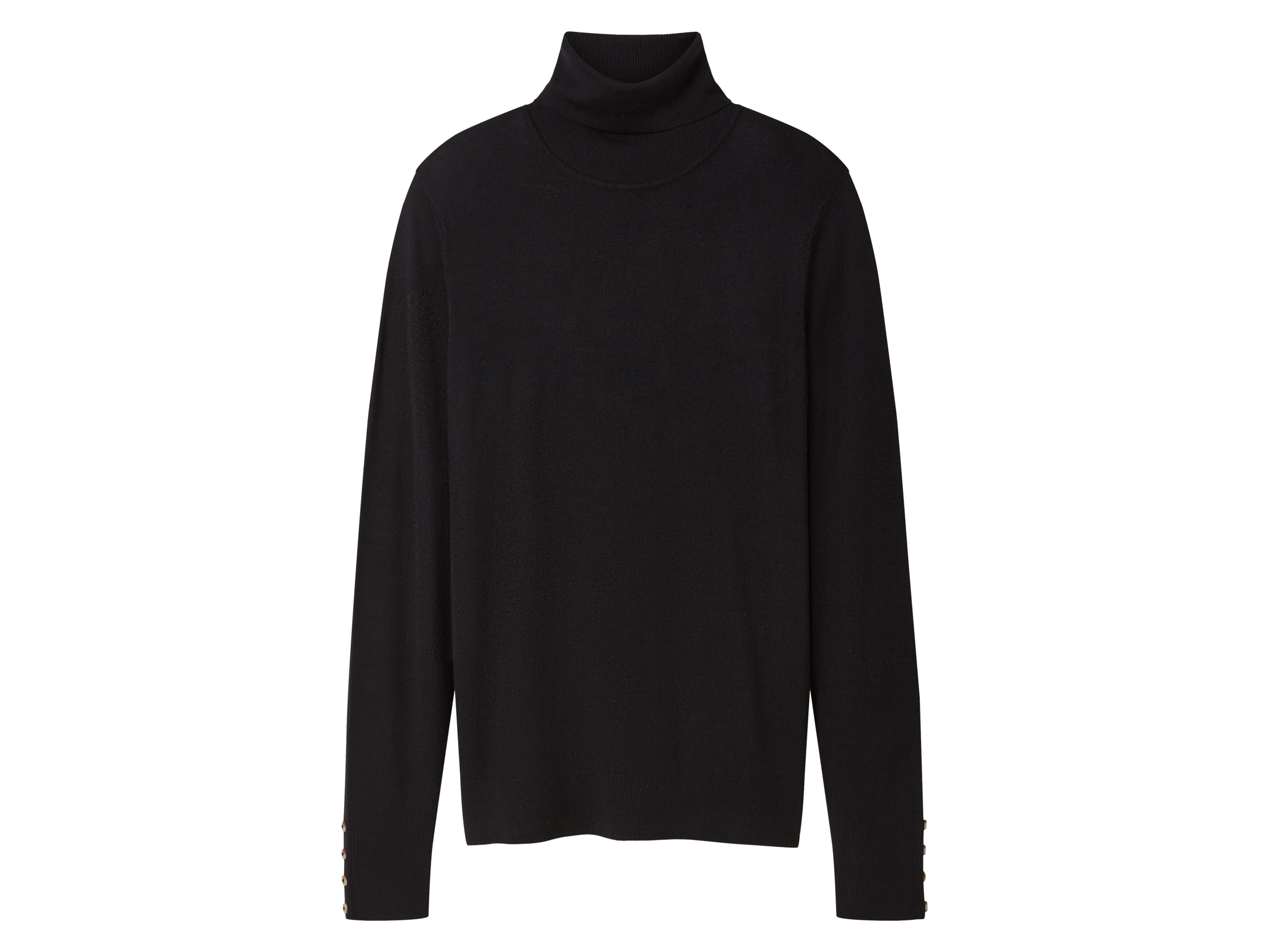 ESMARA® Damen Feinstrickpullover (Schwarz, L(44/46))