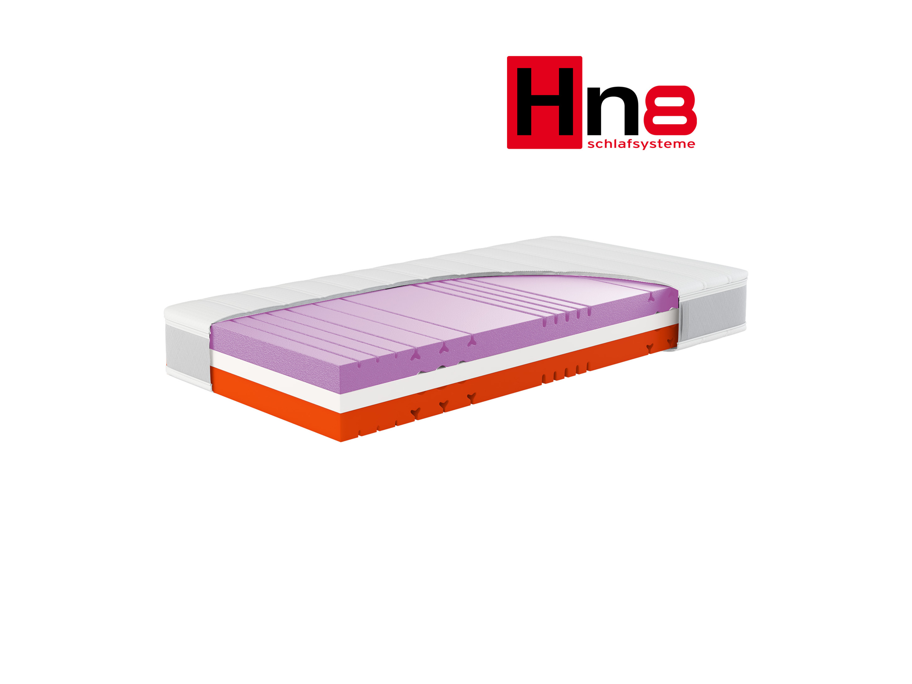 Hn8 Schlafsysteme 7-Zonen Kaltschaum-Matratze Sleep Balance Pro mit Wendefunktion (H3/H4, 160 x 200 cm) | 04046277626532