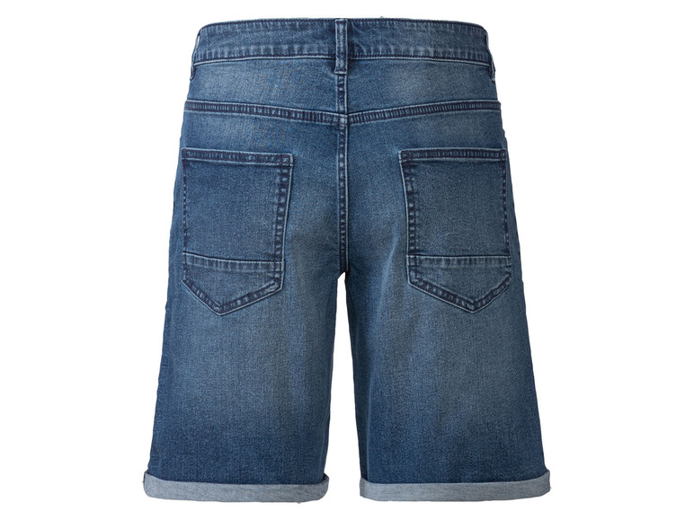 Gehe zu Vollbildansicht: LIVERGY® Herren Jeansshorts, normale Leibhöhe, im 5-Pocket-Style - Bild 7