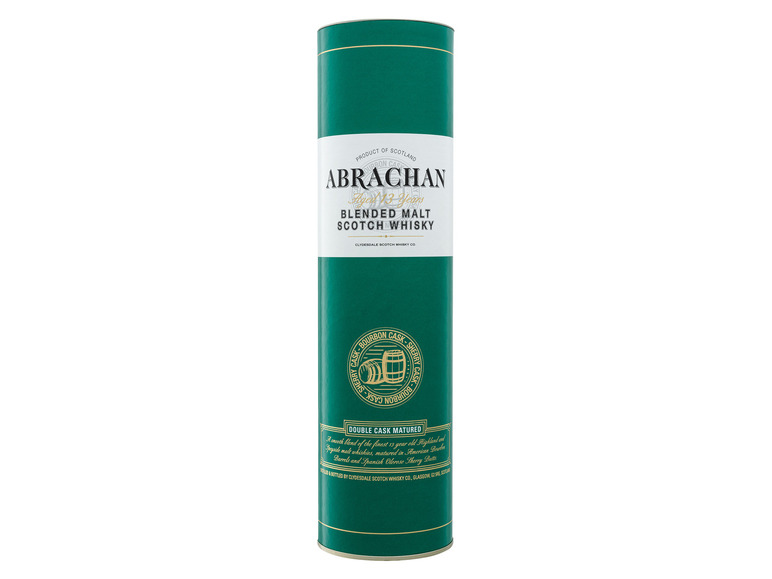 Gehe zu Vollbildansicht: Abrachan Double Cask Matured Blended Malt Scotch Whisky 13 Jahre mit Geschenkbox 45% Vol - Bild 4