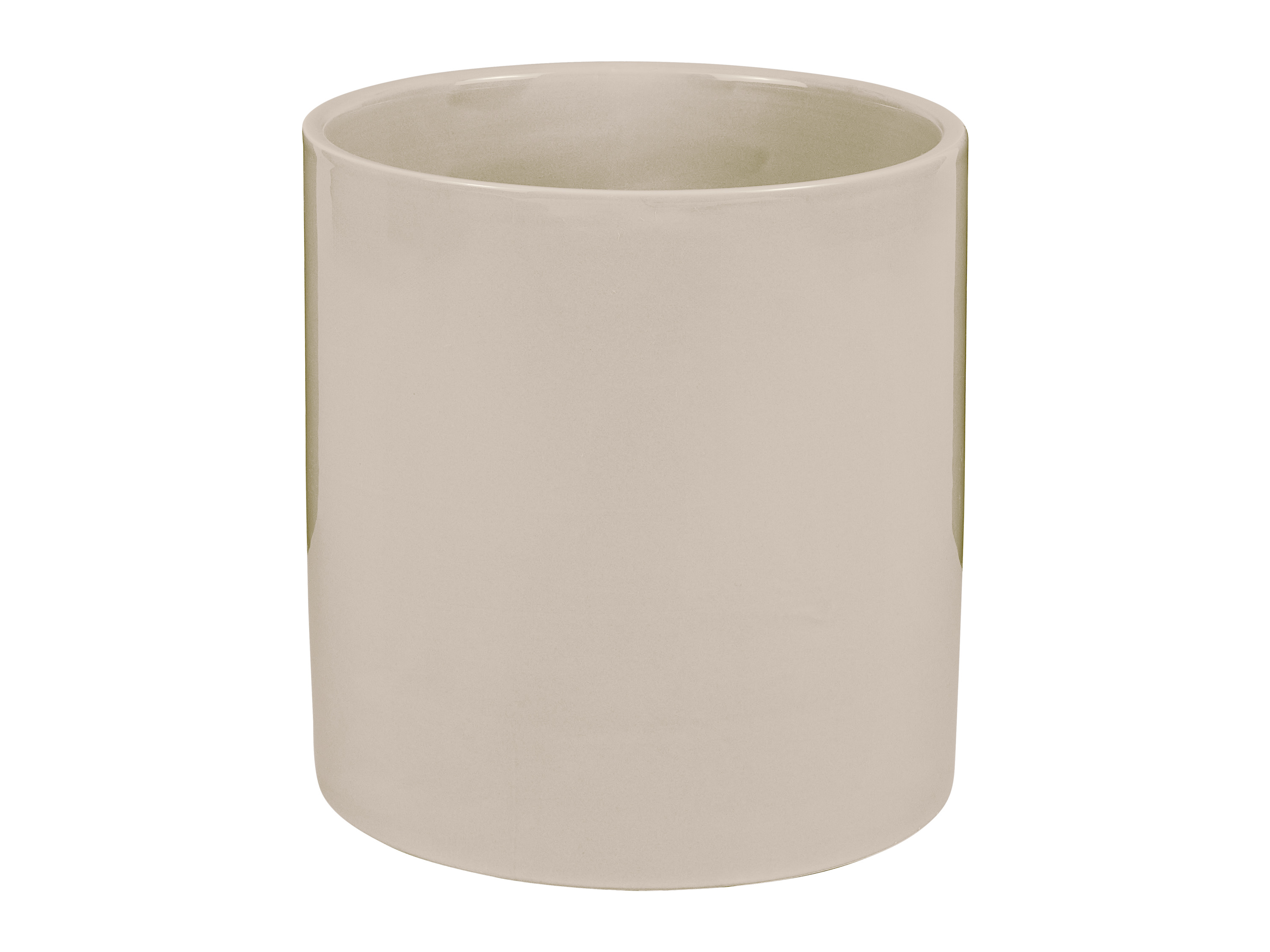 Thumbnail - LIVARNO home Übertopf Keramik mit Holzgestell (Braun)