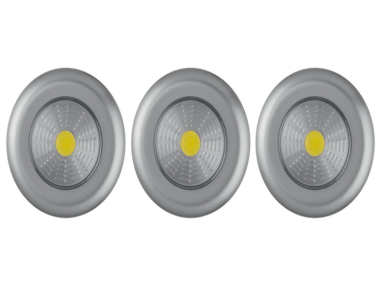 Gehe zu Vollbildansicht: LIVARNO home LED-Leuchten, 3 Stück, mit Druckschalter - Bild 2