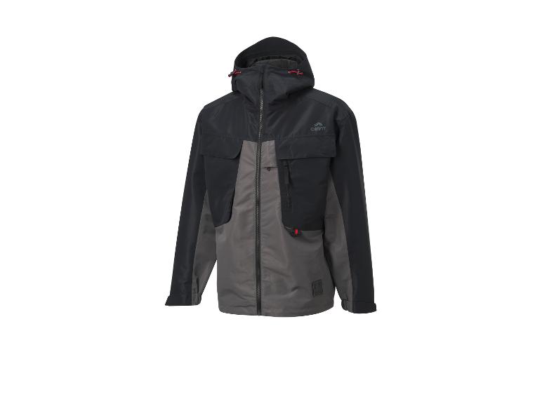 Crivit Jacke, wasserdicht, zweifarbig, sportlicher Stil.