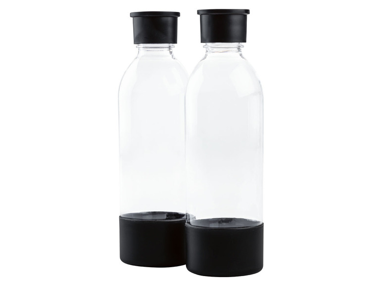 Gehe zu Vollbildansicht: SILVERCREST® 2 Ersatzflaschen Tritan für Twin Sprudler + Abtropfgestell - Bild 3
