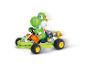 CARRERA Mario Kart Spielzeug-Kart mit Yoshi in Bewegung