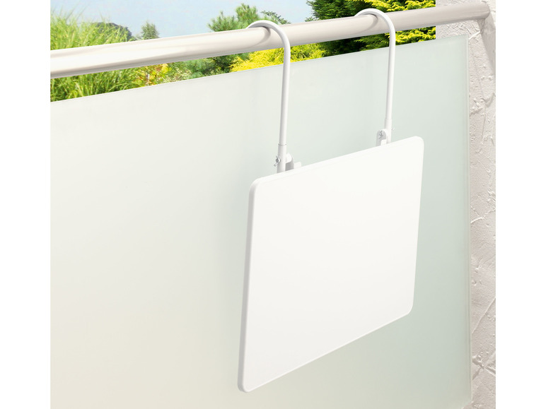 Gehe zu Vollbildansicht: LIVARNO home Balkontisch klappbar, ideal für kleine Balkone - Bild 10
