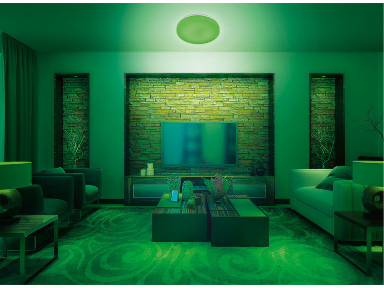Gehe zu Vollbildansicht: LIVARNO home LED Deckenleuchte, »Zigbee Smart Home« - Bild 13