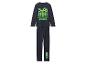 Jungen-Pyjama im Minecraft-Design, bestehend aus einem Langarmshirt und einer langen Hose.
