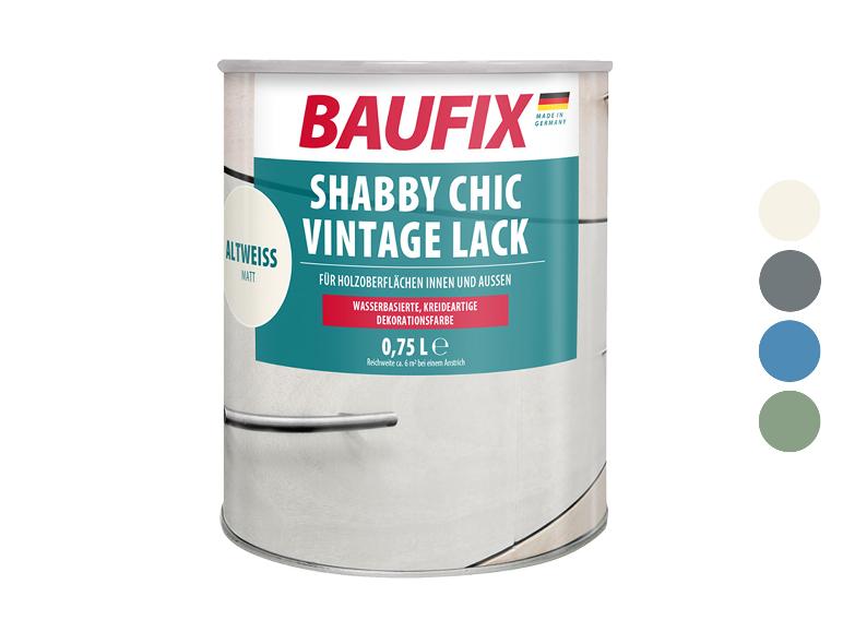 Baufix Shabby Chic Vintage Lack für Holz, innen/außen.