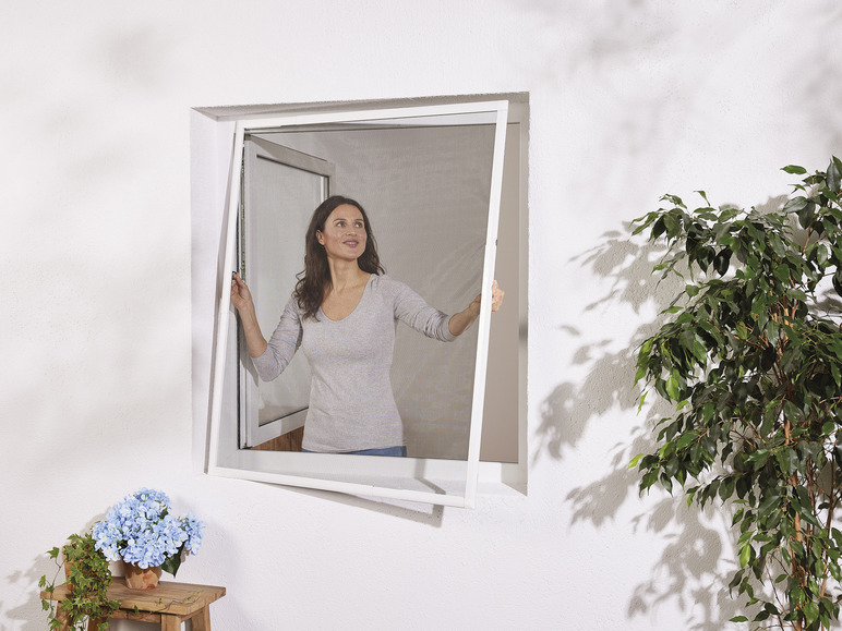Gehe zu Vollbildansicht: LIVARNO home Fenster-Insektenschutz, 120 x 140 cm, teleskopierbar - Bild 8