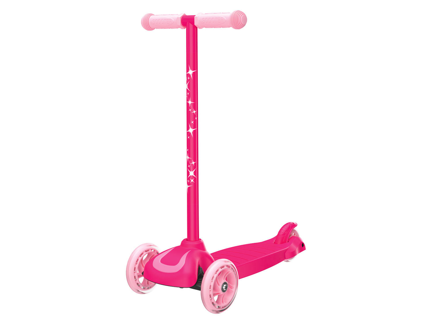 Thumbnail - Playtive 4-in-1 Kleinkinder Scooter, mit höhenverstellbarem Sattel (pink)