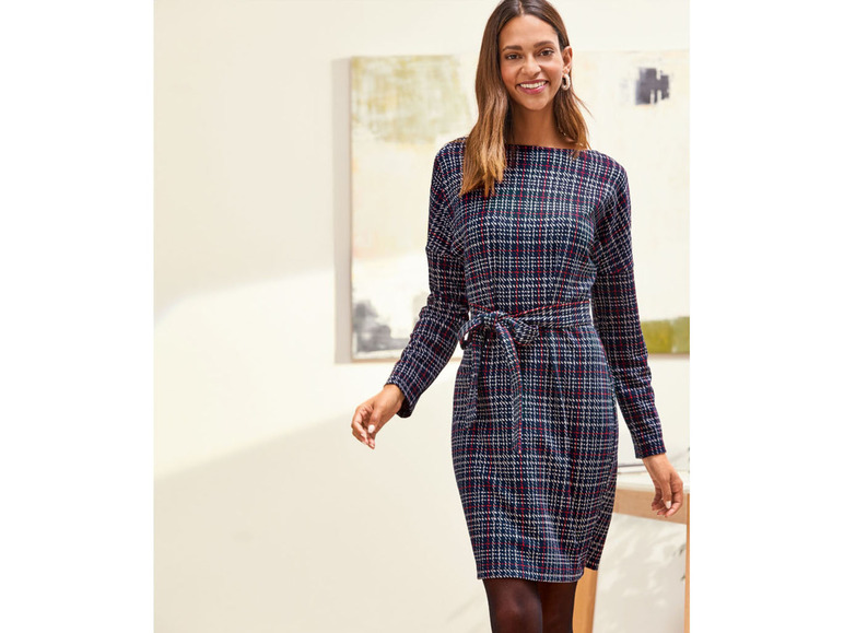 Gehe zu Vollbildansicht: esmara® Damen Business Kleid, mit Viskose - Bild 3