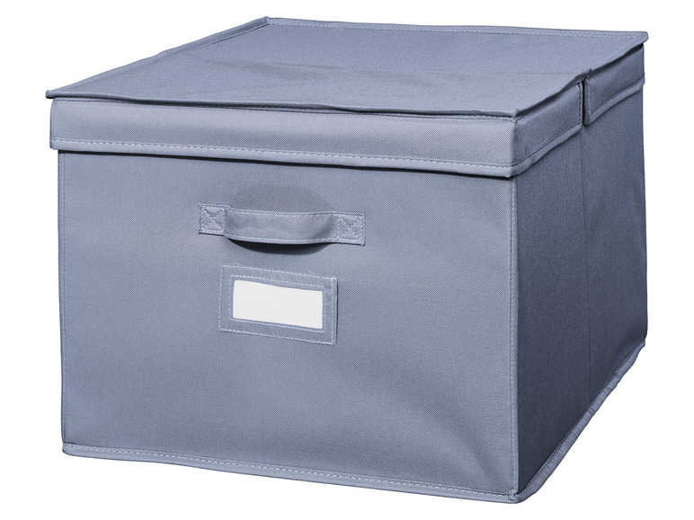 Gehe zu Vollbildansicht: LIVARNO home Aufbewahrungsboxen, mit Deckel / Schubladenaufbewahrung, 2 Stück - Bild 14