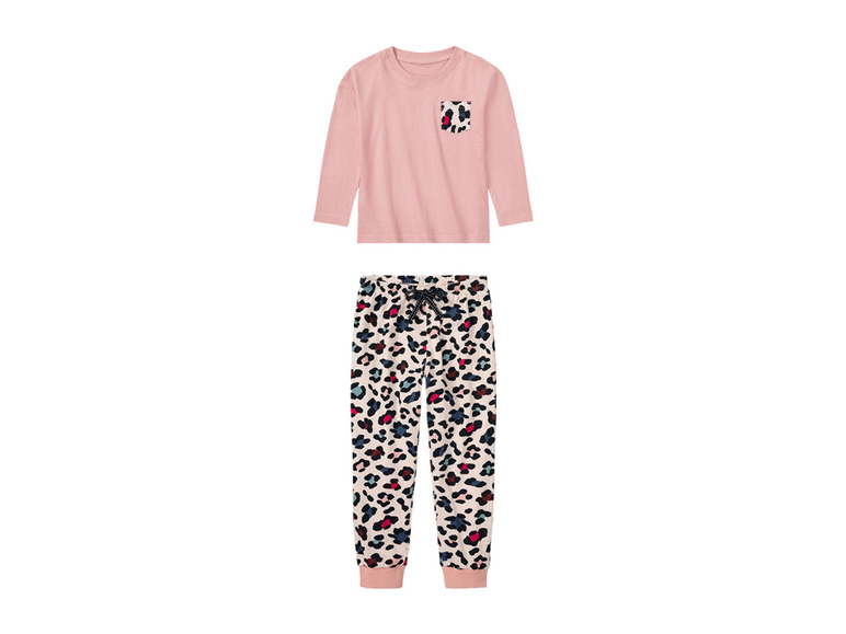 Gehe zu Vollbildansicht: lupilu® Kleinkinder Pyjama aus reiner Baumwolle - Bild 2