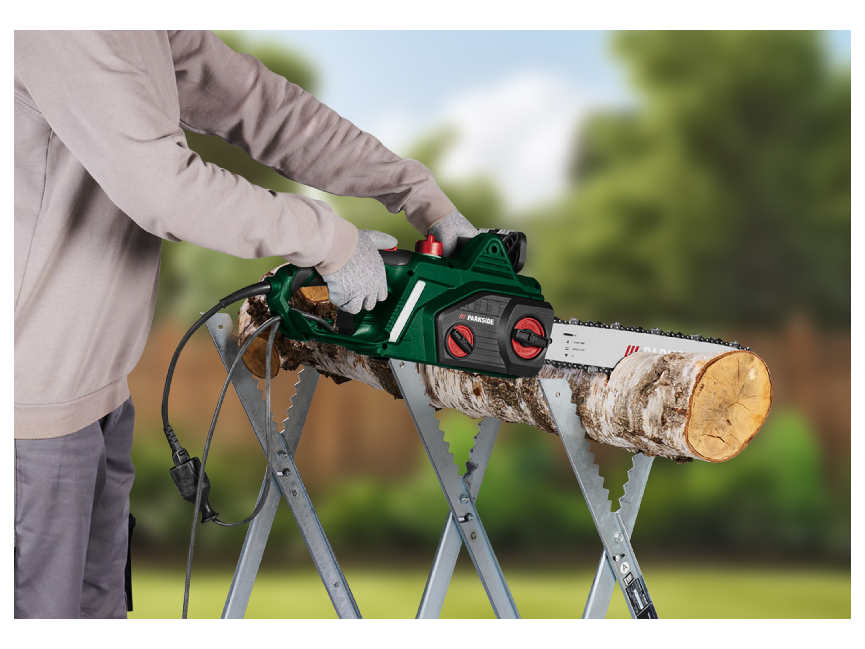 PARKSIDE® Elektro-Kettensäge »PEKS 2200 C2« – Bild 2 von 4