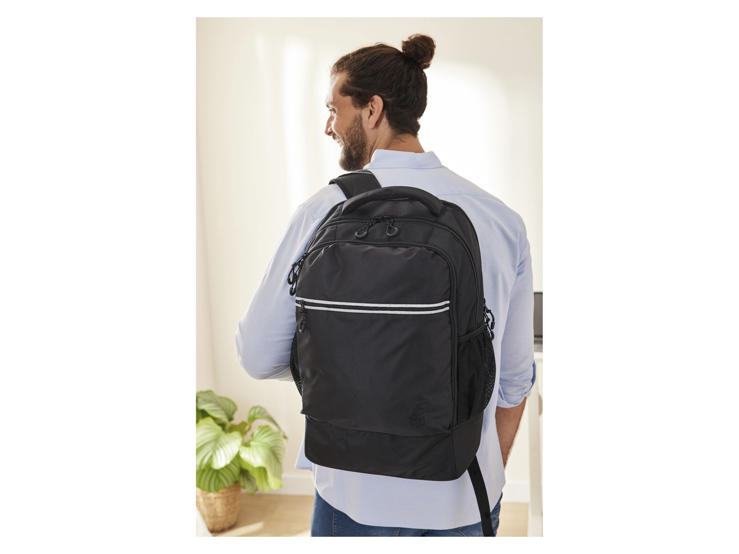 TOPMOVE® Business Rucksack, mit Trolley Befestigung