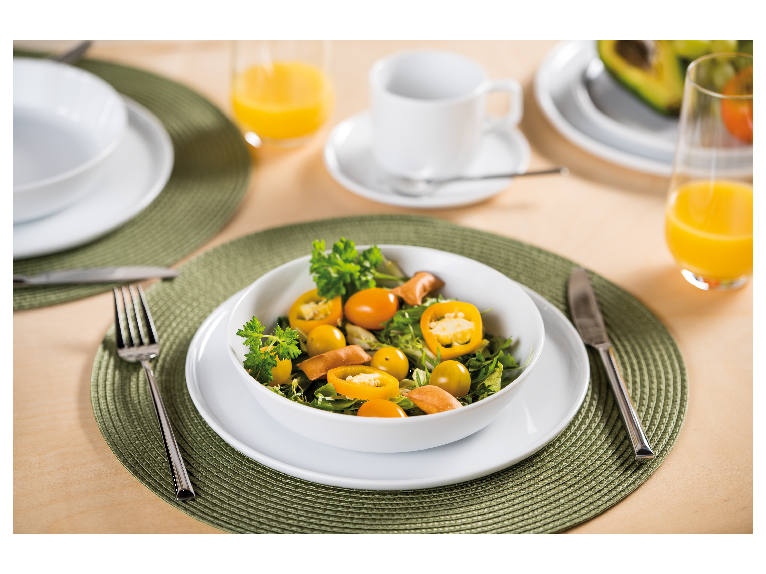 Thumbnail - Creatable Geschirrset »Chef Collection« (12-teiliges Tafelservice, Weiß)