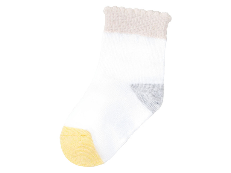 Gehe zu Vollbildansicht: lupilu® Mädchen Baby Socken, 5 Paar, mit Bio-Baumwolle - Bild 11
