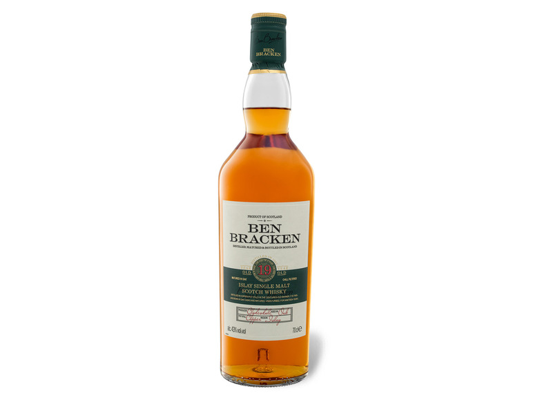 Gehe zu Vollbildansicht: Ben Bracken Islay Single Malt Scotch Whisky 19 Jahre 43% Vol - Bild 2