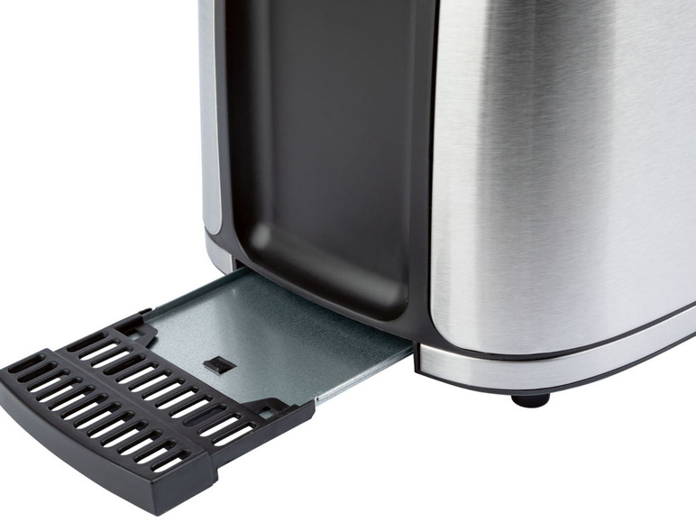 Gehe zu Vollbildansicht: SILVERCREST® KITCHEN TOOLS Toaster »EDS STE 950 A1«, Edelstahl, mit Brötchenaufsatz - Bild 3