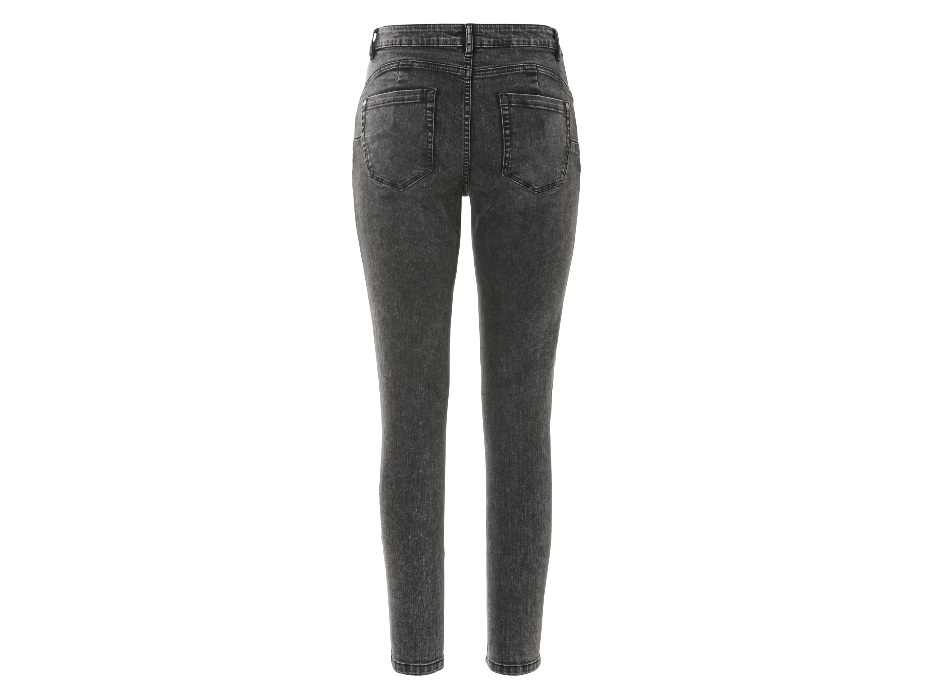 ESMARA® Damen Jeans Push-up Super Skinny Fit (Grau, 34) – Bild 2 von 2