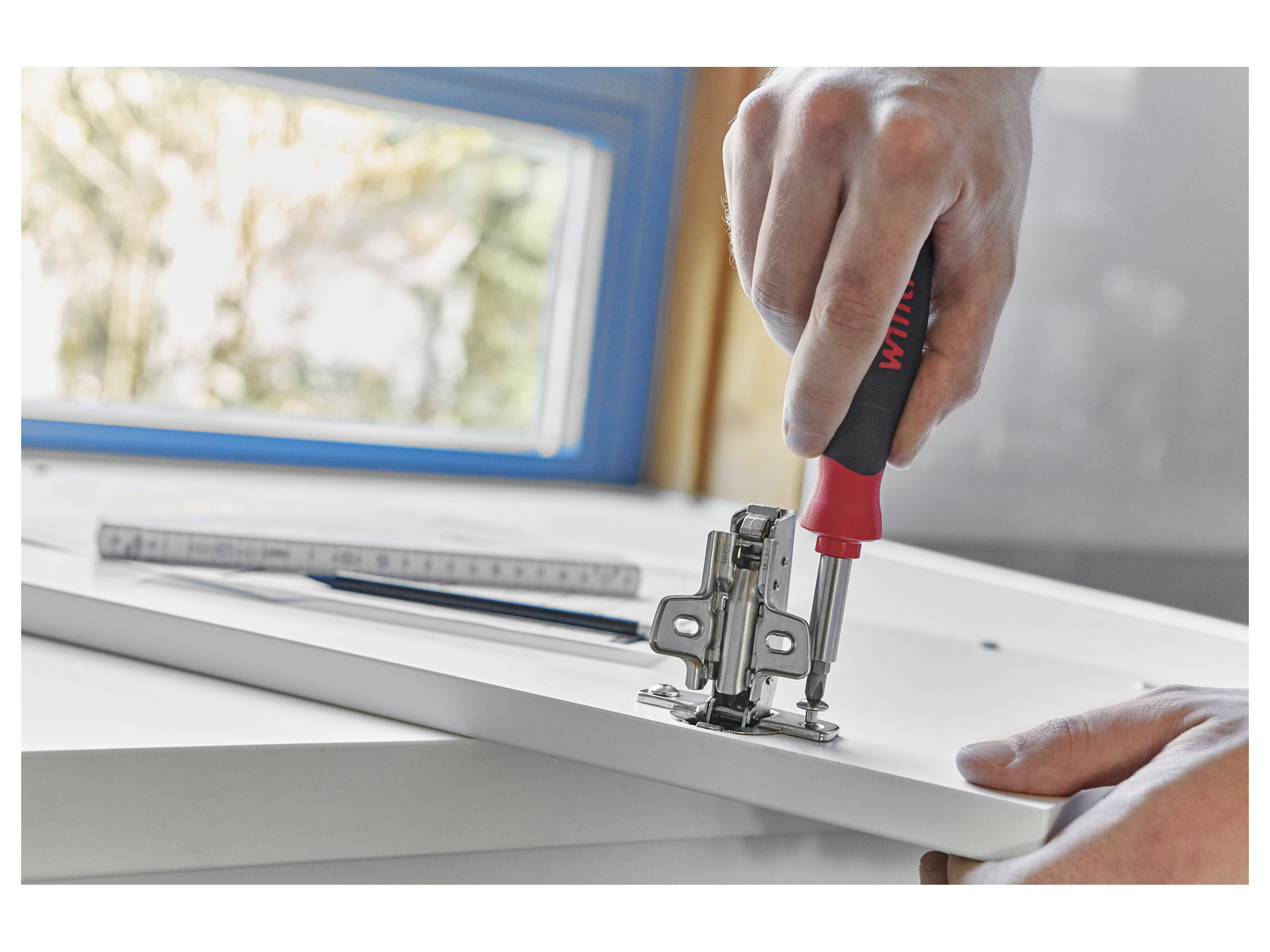 WIHA Schraubendreher mit Bit Magazin »PocketMax®«, magnetisch gemischt mit 8 Bits, 1/4" – Bild 4 von 4
