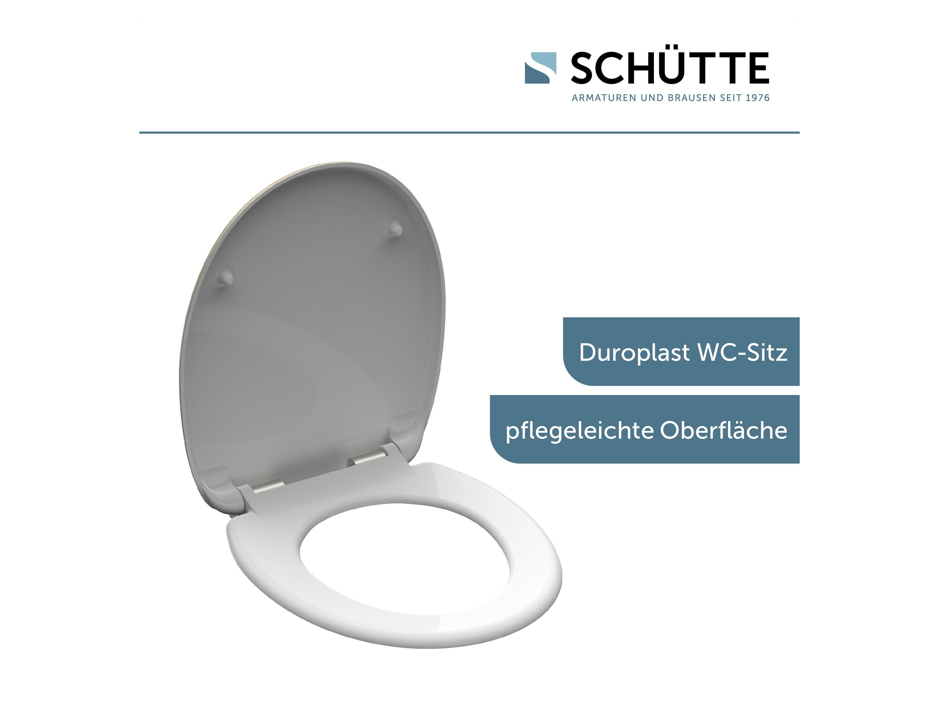 Thumbnail - Schütte WC Sitz Duroplast mit Absenkautom, Beach (Beach)