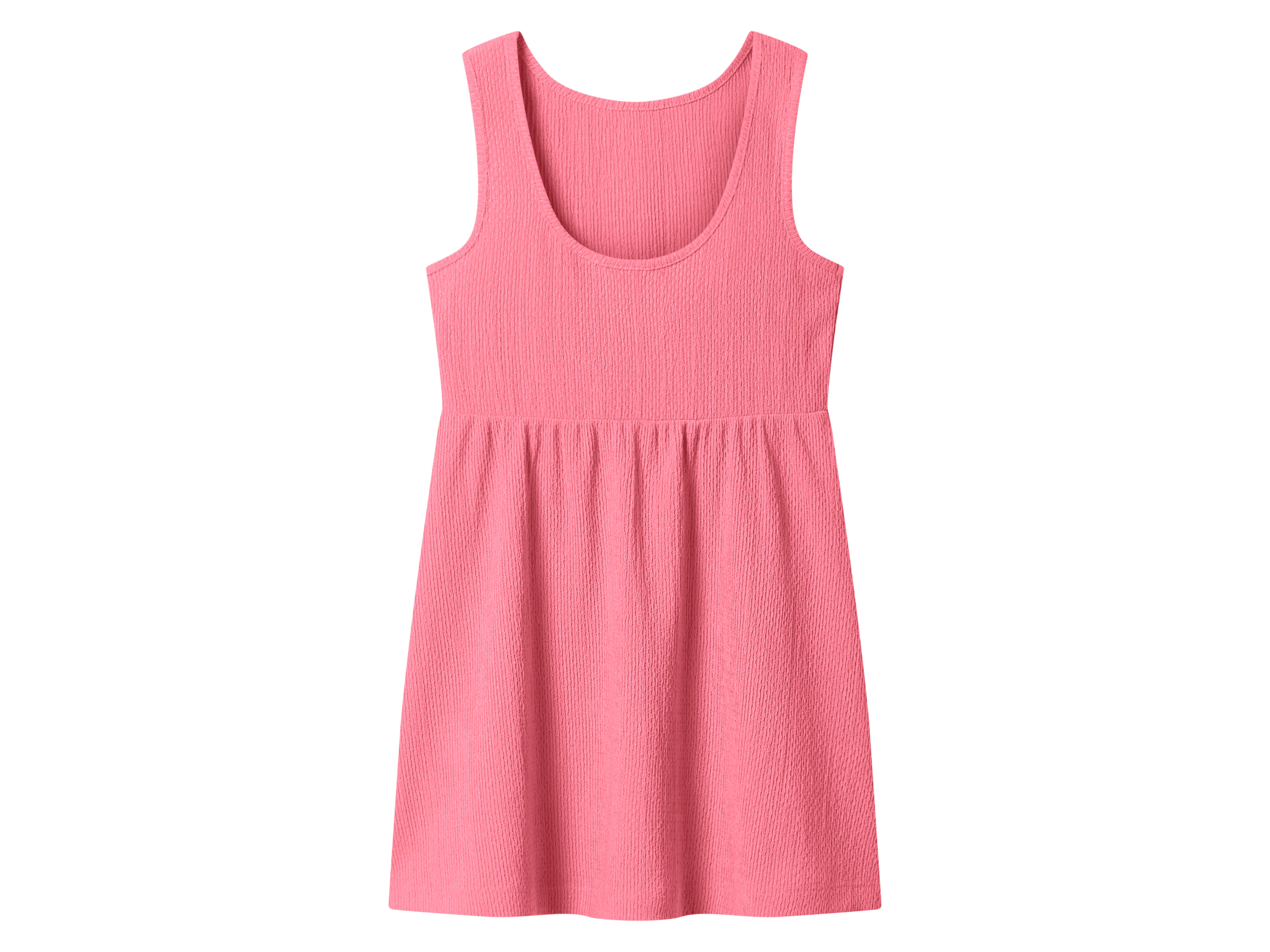 Thumbnail - lupilu® Kleinkinder Mädchen Kleid kurzarm (Pink, 110/116)